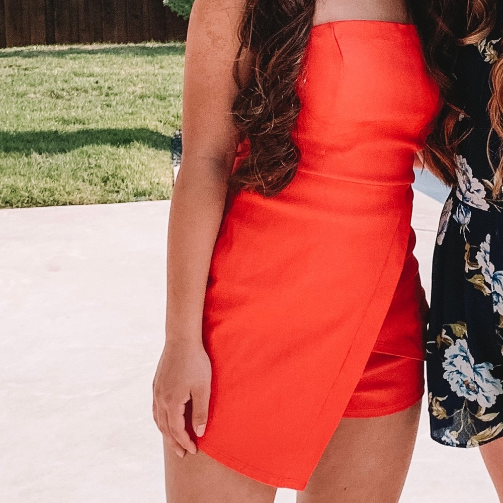 The Vintage Shop: Red Romper